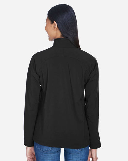 North End Women's 3-Layer Fleece Performance Soft Shell Jacket 78034 #colormdl_Black