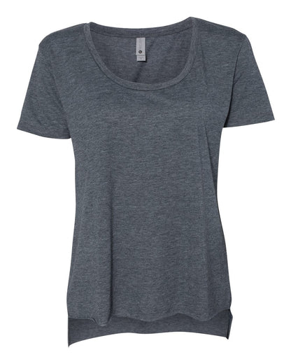 Next Level Women's Festival Scoop Neck T-Shirt 5030 #color_Antique Denim