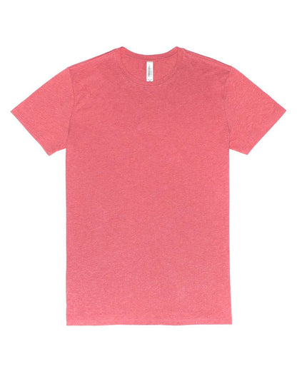 Threadfast Apparel Unisex Ultimate CVC T-Shirt 100A #color_Red Heather