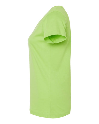 LAT Women's Fine Jersey Tee 3516 #color_Key Lime