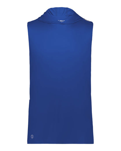 Holloway Unisex CoolCore® Sleeveless Hooded T-Shirt 222590 #color_Royal