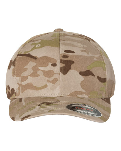 Flexfit Cotton Blend Cap 6277 #color_Multicam Arid