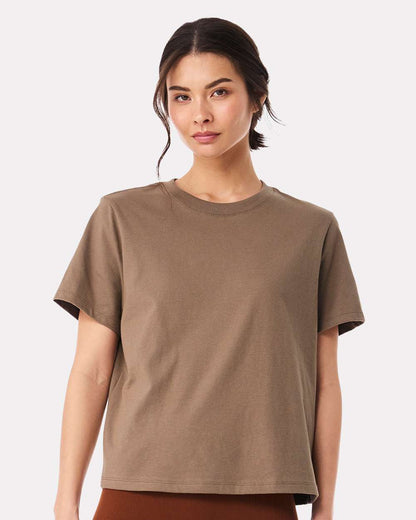 BELLA + CANVAS Women's 6 oz Heavyweight Tee 6110 #colormdl_Vintage Brown