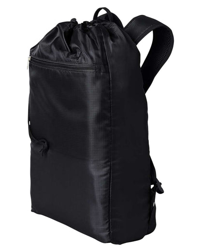 BAGedge Getaway Cinchback Travel Backpack BE278 #color_Black