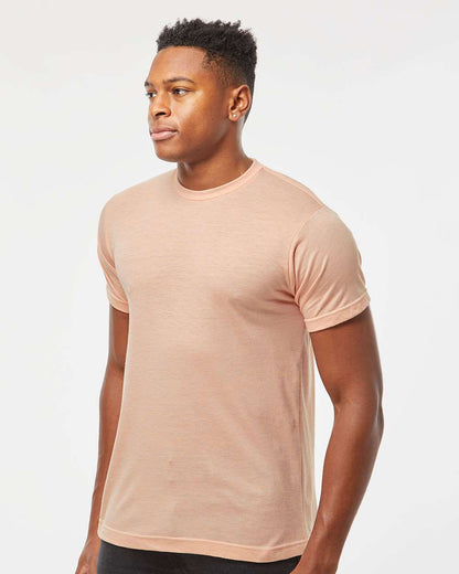 Tultex Poly-Rich T-Shirt 241 #colormdl_Heather Peach