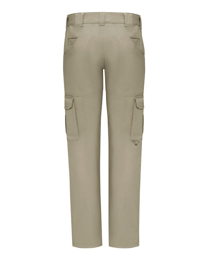 Dickies Women's Extended Sizes Tactical Pants FP78EXT #color_Desert Sand - 37 Unhemmed