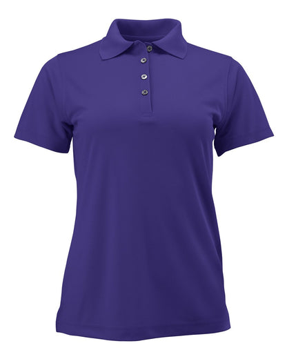 Paragon Women's Saratoga Performance Mini Mesh Polo 104 #color_Purple