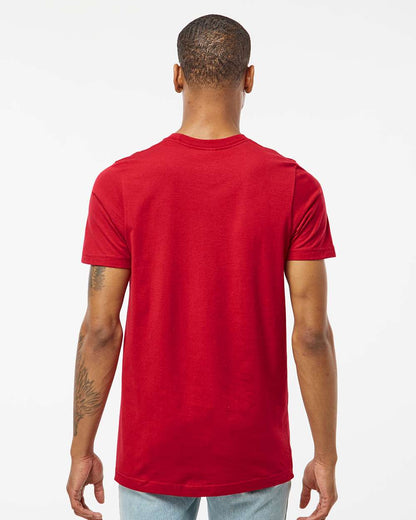 Tultex Combed Cotton T-Shirt 602 #colormdl_Red