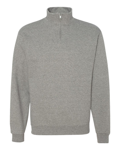 JERZEES Unisex Nublend® Cadet Collar Quarter-Zip Sweatshirt 995MR #color_Oxford
