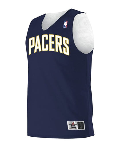 Alleson Athletic Youth NBA Logo'd Reversible Jersey A115LY #color_Indiana Pacers