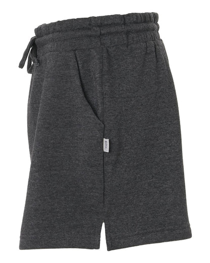 Boxercraft Women's Fleece Shorts BW6502 #color_Charcoal Heather
