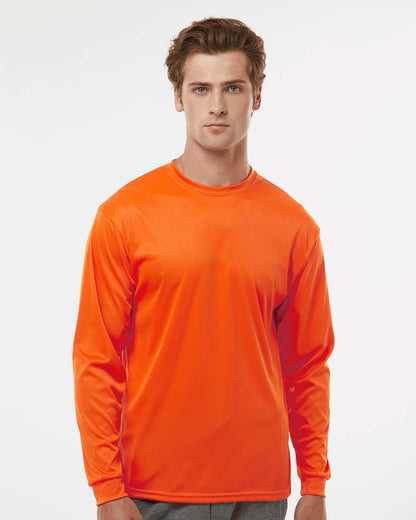 C2 Sport Performance Long Sleeve T-Shirt 5104 #colormdl_Burnt Orange