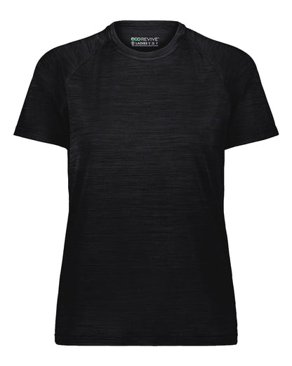 Holloway Women's Eco Revive™ All-Pro T-Shirt 222754 #color_Black Heather
