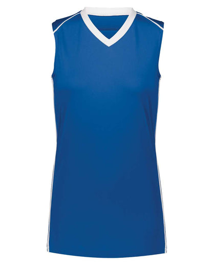 Augusta Sportswear Girls' Rover Jersey 1688 #color_Royal/ White