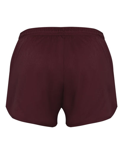 Alleson Athletic B-Core Track Shorts 7272 #color_Maroon