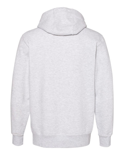 Russell Athletic Unisex Cotton Rich Fleece Hooded Sweatshirt 82ONSM #color_Ash