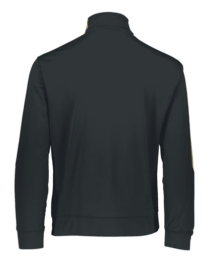 Augusta Sportswear Men's Medalist Jacket 2.0 4395 #color_Black/ Vegas Gold