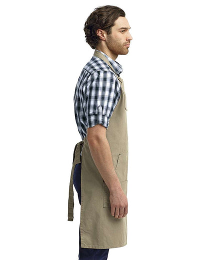Artisan Collection by Reprime Calibre Heavy Cotton Canvas Pocket Apron RP137 #colormdl_Khaki