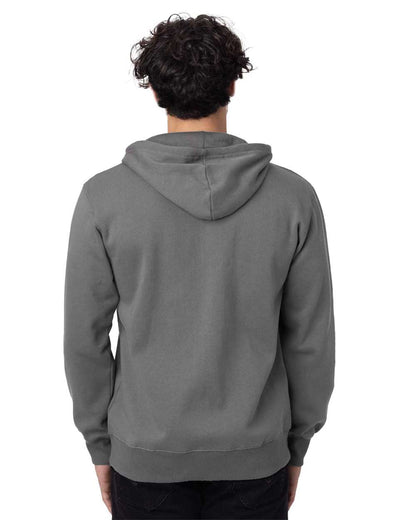 econscious Unisex Heritage Full-Zip Hooded Sweatshirt EC5650 #colormdl_Charcoal