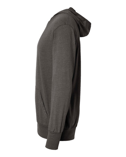 Kastlfel Unisex RecycledSoft™ Hooded Long Sleeve T-Shirt 4022 #color_Carbon