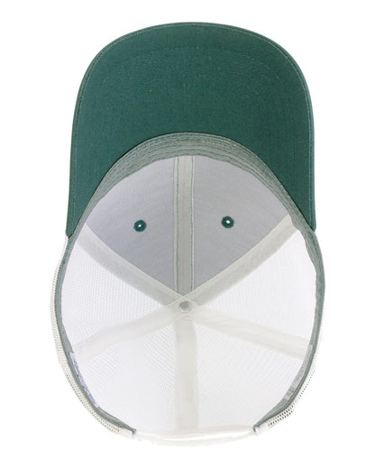 Infinity Her Women's Modern Trucker Cap CHARLIE #color_Emerald/ White