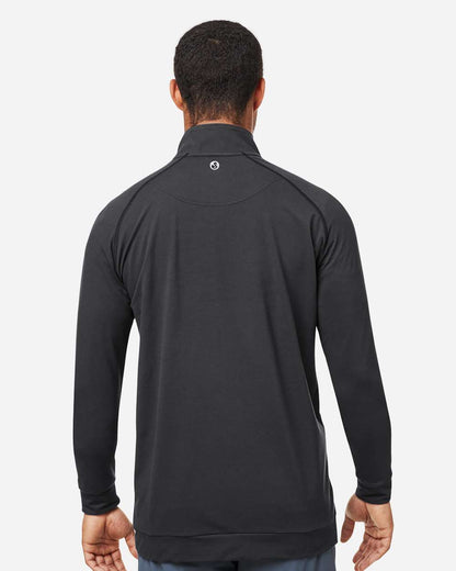 Swannies Men's Colt Quarter-Zip Pullover SWC500 #colormdl_Black