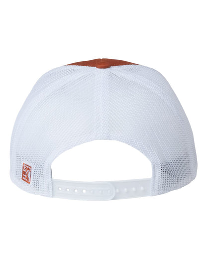 The Game Everyday Trucker Cap GB452E #color_Texas Orange/ White