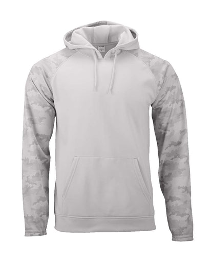 Paragon Unisex Tahoe Camo Fleece Hooded Sweatshirt 306 #color_Aluminum/ Grey