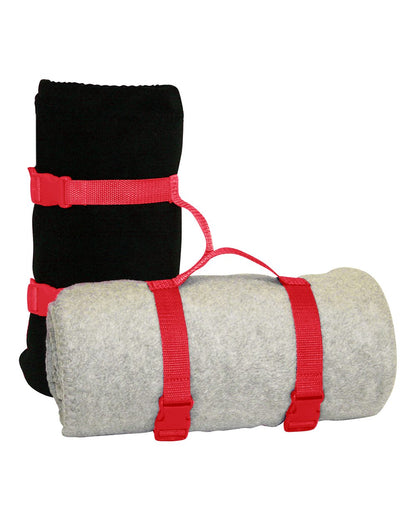 Alpine Fleece Blanket Strap 8820 #color_Red