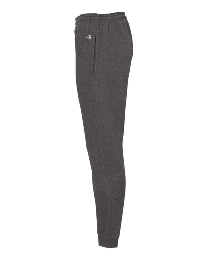 Badger Sport Athletic Fleece Joggers 1215 #color_Charcoal