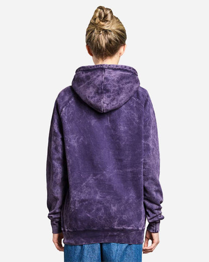 Lane Seven Unisex Vintage Raglan Hooded Sweatshirt LST004 #colormdl_Cloud Purple