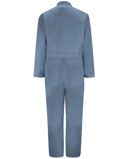 Red Kap Men's Twill Action Back Coverall CT10 #color_Postman Blue