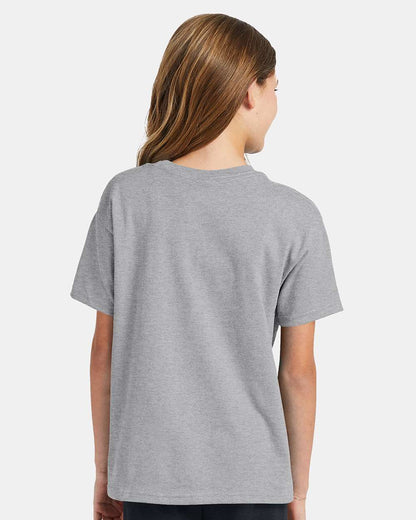 Hanes Ecosmart™ Youth T-Shirt 5370 #colormdl_Light Steel