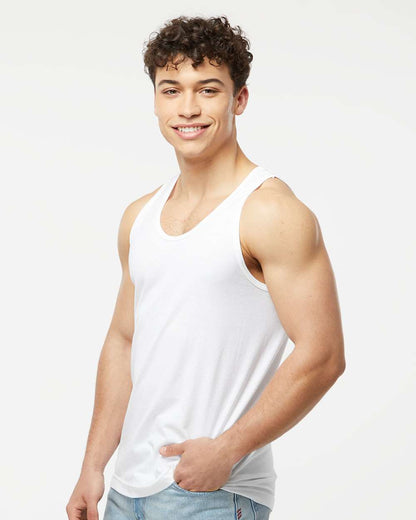 Tultex Fine Jersey Tank Top S105 #colormdl_White