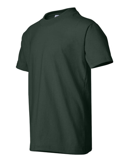 Hanes Ecosmart™ Youth T-Shirt 5370 #color_Deep Forest