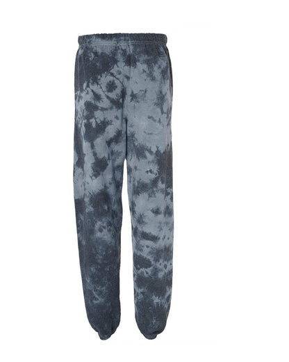 Dyenomite Dream Tie-Dyed Sweatpants 973VR #color_Black Crystal