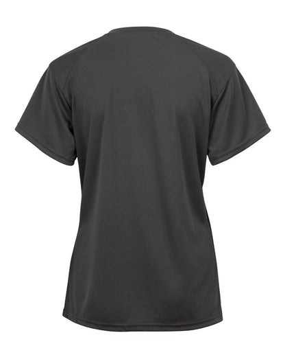 Badger Youth B-Core V-Neck T-Shirt 2162 #color_Graphite