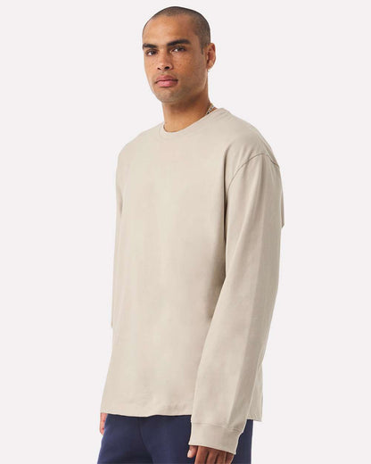 BELLA + CANVAS Unisex 7.5 oz Heavyweight Long Sleeve Tee 4651 #colormdl_Dust