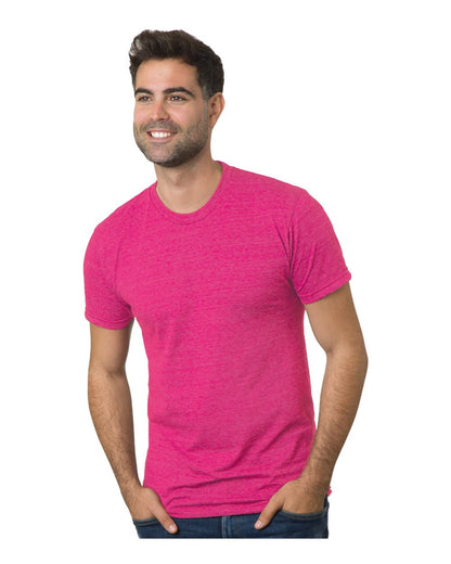 Bayside Triblend T-Shirt 9570 #color_Tri Fuchsia