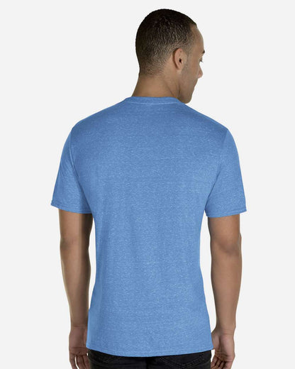 JERZEES Unisex Snow Heather Jersey T-Shirt 88MR #colormdl_Royal