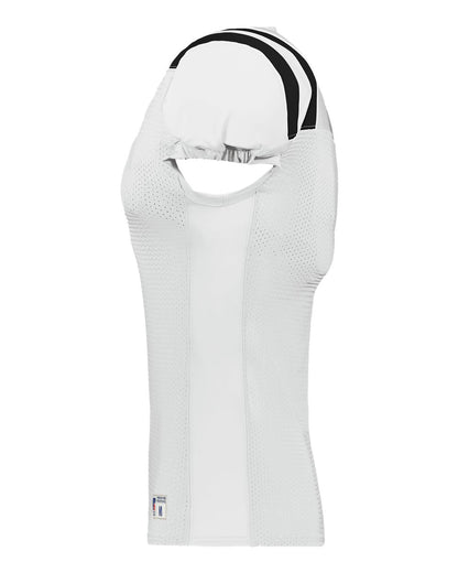 Russell Athletic Youth Canton Football Jersey R0100W #color_White/ Black