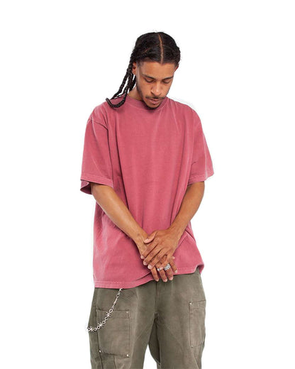 Shaka Wear Unisex Garment-Dyed T-Shirt SHGD #colormdl_Clay Red