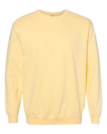 Comfort Colors Unisex Garment-Dyed Crewneck Sweatshirt 1566 #color_Butter