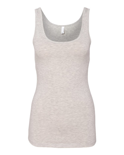 Next Level Women’s Spandex Jersey Tank 3533 #color_Light Heather Grey