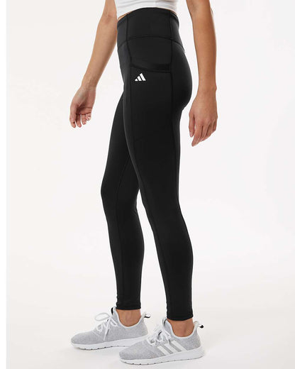 Adidas Women's Performance Pocket Leggings A1010 #colormdl_Black