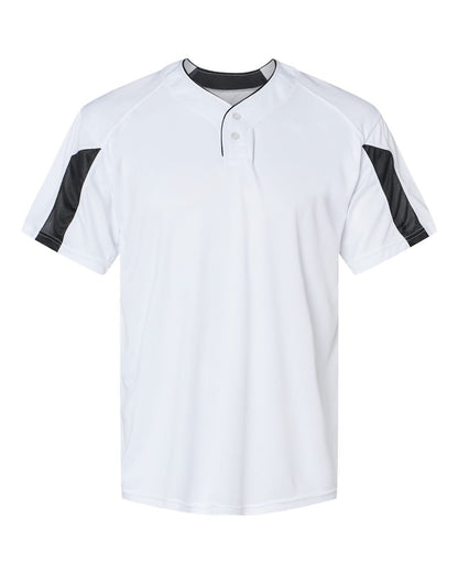 Alleson Athletic Striker Placket 7976 #color_White/ Black