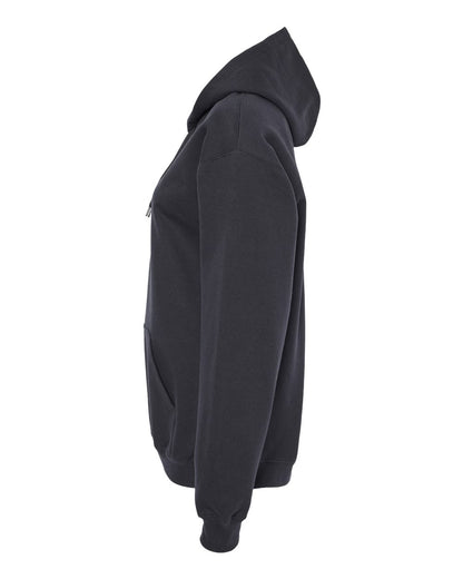 Gildan Unisex Softstyle® Midweight Hooded Sweatshirt SF500 #color_Black