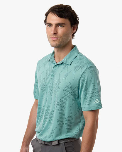 Adidas Men's Ultimate365 Textured Polo A2008 #colormdl_Mint Tone