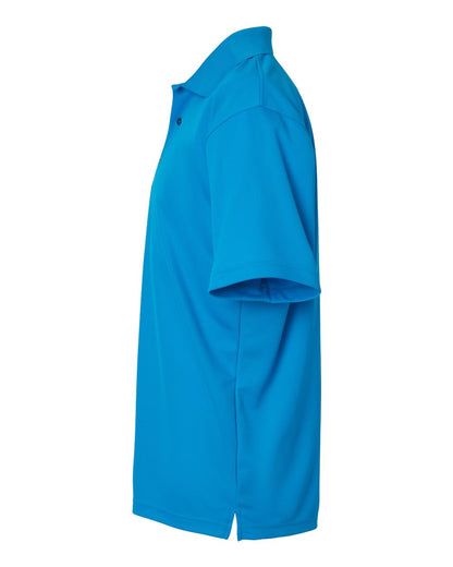 Paragon Men's Saratoga Performance Mini Mesh Polo 100 #color_Turquoise