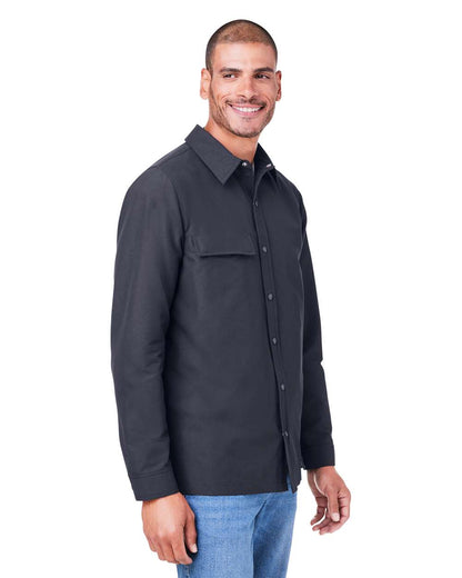 Harriton Unisex Flex Twill Overshirt M72 #colormdl_Dark Charcoal
